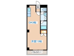 琴似1・6マンションの物件間取画像